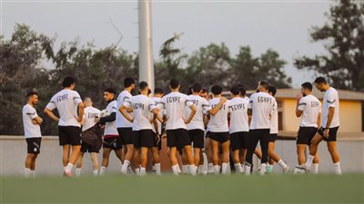 14 صورة ترصد مران منتخب مصر الأخير قبل مواجهة الكونغو 