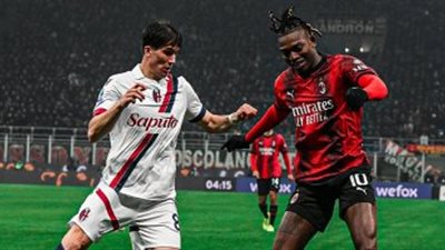 بولونيا يخطف تعادلا دراميا من ميلان في الدوري الإيطالي