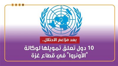 بعد مزاعم الاحتلال.. 10 دول تعلق تمويلها لوكالة 