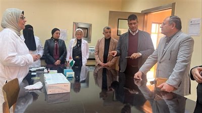 رئيس البحوث الزراعية يتفقد معهد التناسليات