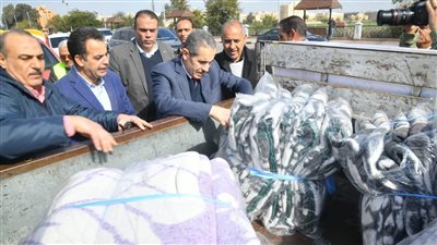 محافظ الغربية يشهد إطلاق مبادرة صناع الدفا لتوزيع بطاطين على الأسر الأولى بالرعاية 