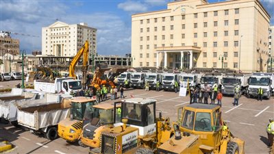 تنفيذ 27 إزالة للتعديات على أراضي الدولة في الإسكندرية