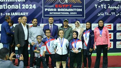 الريشة الطائرة، المنتخب يحصد 8 ميداليات في بطولة مصر الدولية