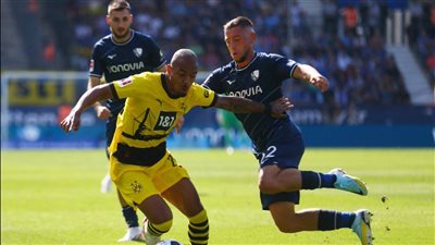 الدوري الألماني، تعادل بوروسيا دورتموند وبوخوم 1/1 في الشوط الأول 