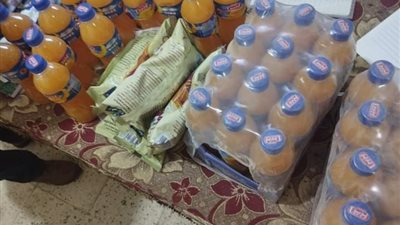 ضبط أغذية منتهية الصلاحية في مدينة بلاط بالوادي الجديد 