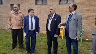 وكيل شباب القليوبية يتابع عملية تطوير نادي النيل الرياضي بشبرا الخيمة