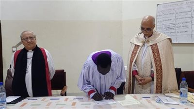 الكنيسة الأسقفية تحتفل برسامة مطران جديد لإيبارشية منطقة جامبيلا