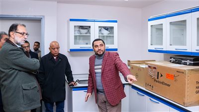 القومية لسلامة الغذاء تواصل تجهيز معملها بميناء دمياط بطاقة 63 ألف عينة سنويا