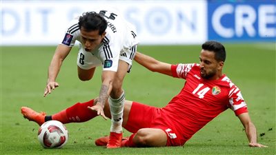 كأس آسيا، الأردن يتقدم على العراق بهدف في الشوط الأول