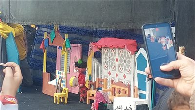 إقبال كثيف على مسرح العرائس بمعرض الكتاب 2024 (صور)