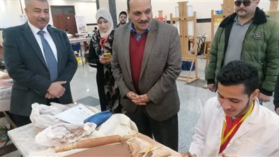 استمرار فعاليات اليوم الثاني لملتقى إبداع كليات التربية النوعية ببنها 