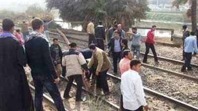 التصريح بدفن شخص صدمه قطار في شبين القناطر 