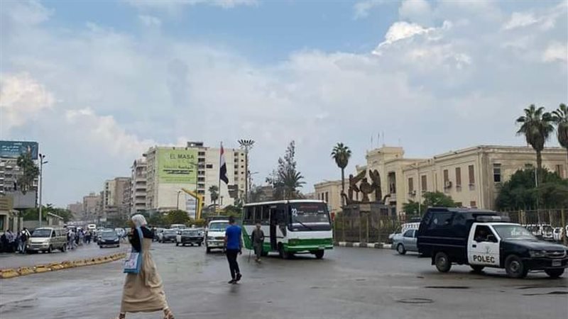 سقوط أمطار متوسطة