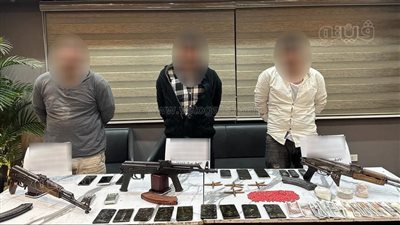 حبس 14 عنصرا إجراميا بتهمة حيازة والاتجار فى المواد المخدرة وأسلحة نارية