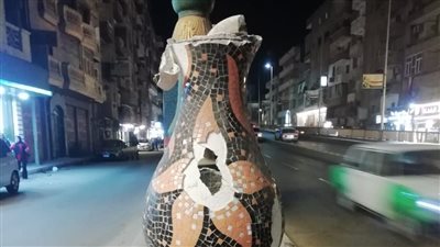 ضبط المتهم بتخريب مطلع الكوبري العلوي بدمنهور في البحيرة