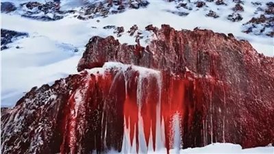 سر شلالات الدم في القارة القطبية الجنوبية