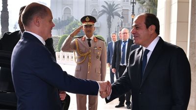 رسائل حاسمة من السيسي للمستشار الألماني وسكرتير عام الأمم المتحدة لوقف إطلاق النار في غزة