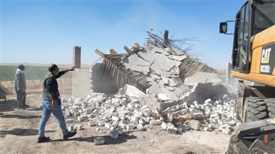 تنفيذ 14 حالة إزالة بنجع حمادي في قنا