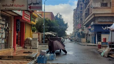 هطول أمطار متوسطة وهبوب رياح شديدة على مطروح (صور)