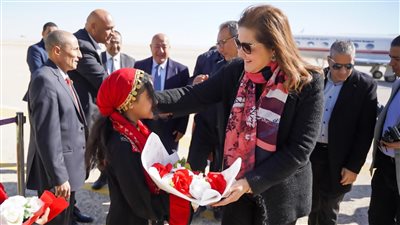 وزيرة التخطيط تصل إلى الوادي الجديد لافتتاح عدد من المشروعات التنموية
