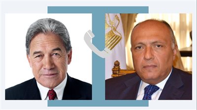 سامح شكري يتلقى اتصالًا من وزير خارجية نيوزيلاندا