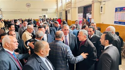 نقيب المحامين يتفقد غرف المحامين بمحكمة بورسعيد الابتدائية