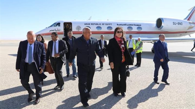 وزيرة التخطيط تزور