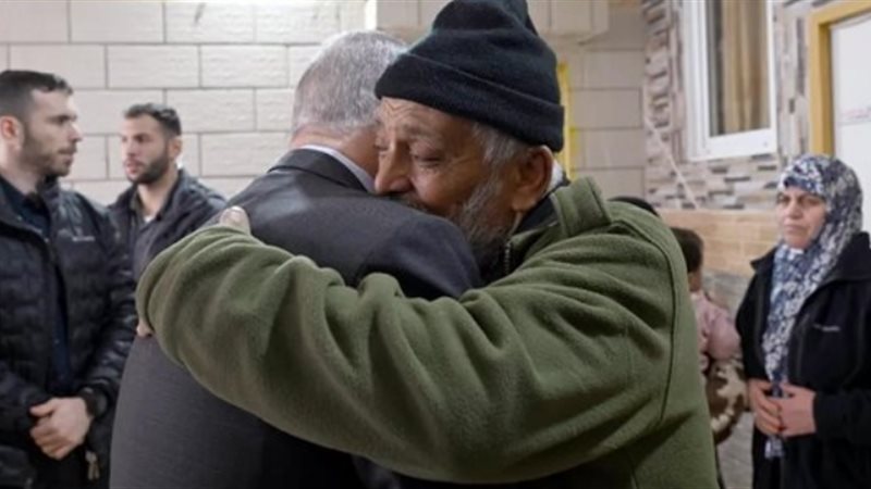 نتنياهو أثناء الزيارة،
