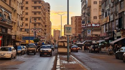 استمرار هطول الأمطار مع غروب الشمس في مرسى مطروح (صور)