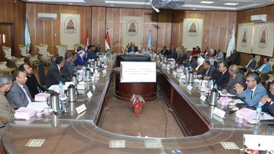 مجلس جامعة سوهاج يوافق على إقامة مؤتمر العدالة المناخية وتنفيذ مبادرة،اعرف بلدك للطلاب 