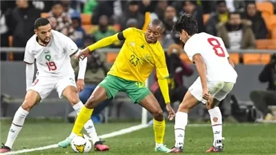 أمم أفريقيا، تعادل سلبي بين المغرب وجنوب أفريقيا في الشوط الأول 
