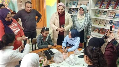 قصر ثقافة الإسماعيلية يطلق سلسلة من الأنشطة خلال إجازة منتصف العام (صور) 