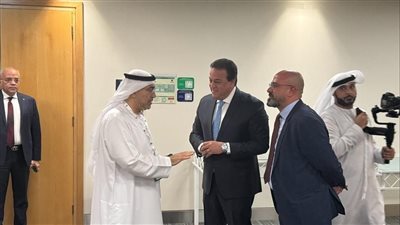 وزير الصحة يبحث مع نظيره الإماراتي تعزيز التعاون في مجال بحوث الجينوم وصناعات الأدوية