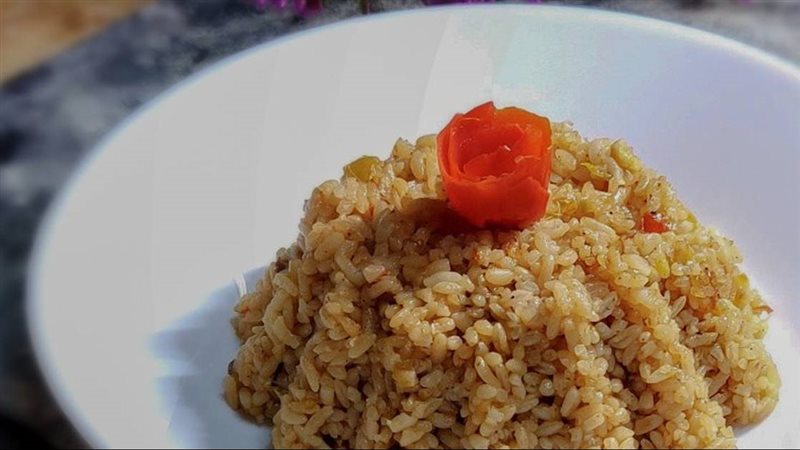 طريقة عمل أرز حار