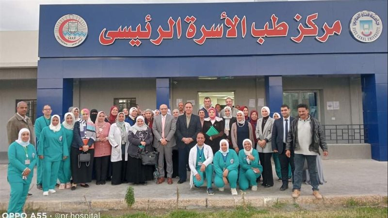 جانب من الزيارة،