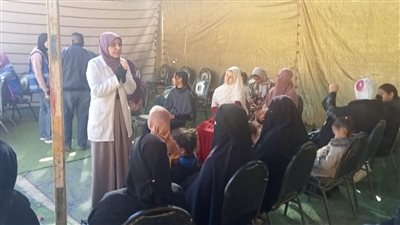 قوافل جامعة قناة السويس تقدم خدماتها الشاملة لأهالي القرى (صور) 