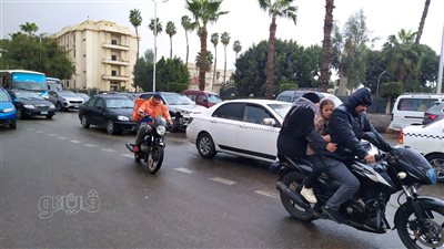 هطول أمطار غزيرة على أحياء الجيزة (فيديو وصور)