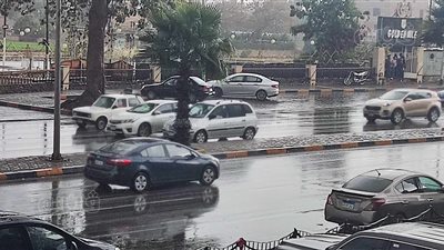 منخفض جوي يعصف بالبلاد، أماكن سقوط الأمطار الغزيرة الرعدية غدا