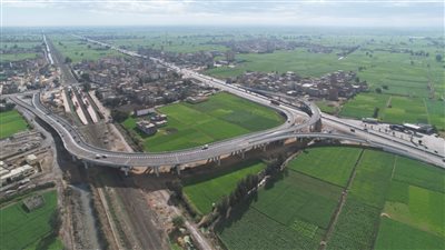 بدء التشغيل التجريبي لكوبري مزلقان أبو حمص