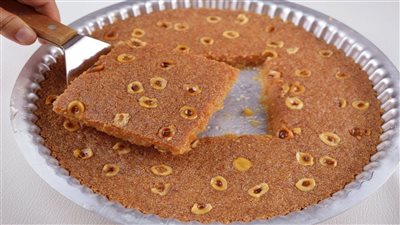  طريقة عمل البسبوسة في البيت زي المحلات