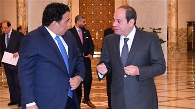 رسالة حاسمة من السيسي لرئيس المجلس الرئاسي الليبي