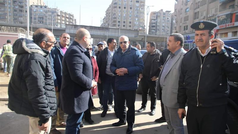 محافظ الجيزة في جولة
