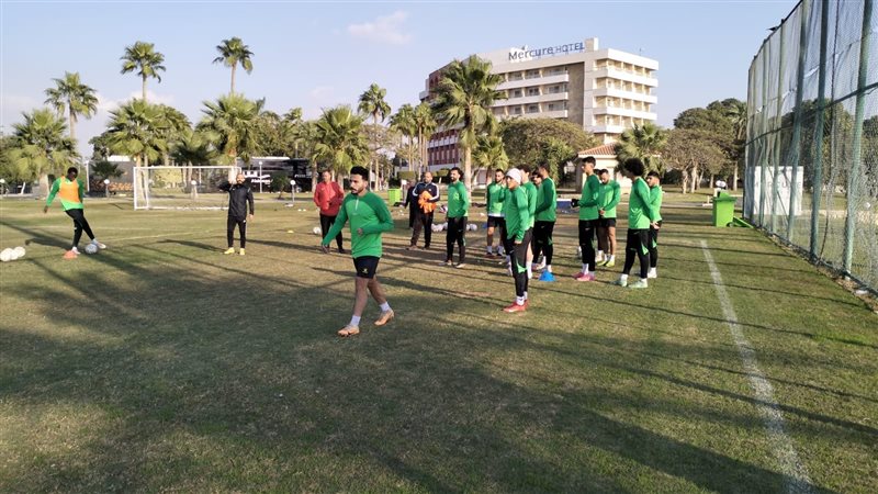 المقاولون يواصل تدريباته