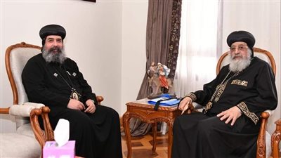 البابا تواضروس يتلقى تقريرا عن الخدمة في إيبارشية المحلة الكبرى