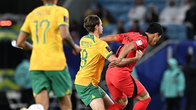 كأس آسيا، أستراليا تتقدم على كوريا الجنوبية بهدف في الشوط الأول 