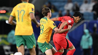 كوريا الجنوبية تجبر أستراليا على الوقت الإضافي في كأس آسيا 
