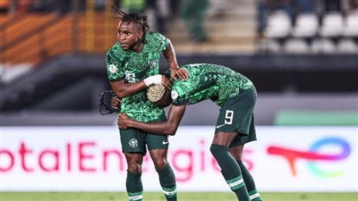 كأس الأمم الأفريقية، نيجيريا تتقدم بهدف أمام أنجولا في ربع النهائي