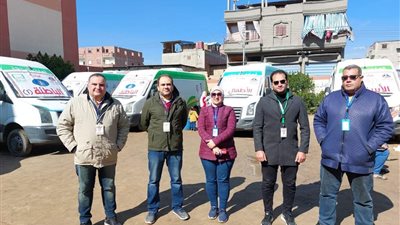 قافلة طبية بقرية المسيرى تردد عليها 1028 مواطنا تلقوا خدمات الكشف والعلاج بالمجان 