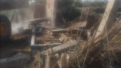 إزالة 29 حالة تعد على أملاك الدولة بمركز دمياط 