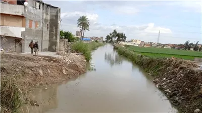 تخفيض مناسيب الترع والمصارف بالإسكندرية بسبب مياه الأمطار 